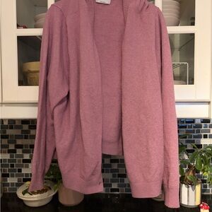Old Navy Women's Mauve Cardigan Sweater